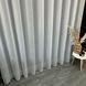 Турецкий тюль креп с люрексом белый 500х270, люверсы