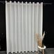 Плотный жаккардовый тюль белый 300х270, люверсы