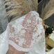 Жакардовий тюль "Мармур" білий 500х270, люверси