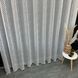 Жакардовий Турецький тюль "Вензель" білий 500х270, люверси  фото 4