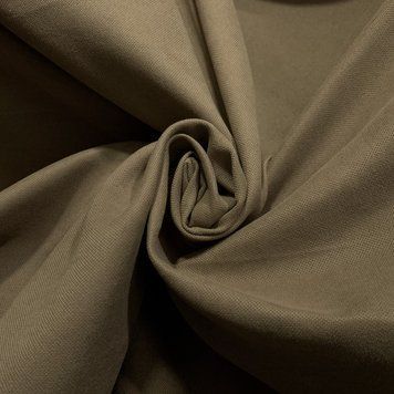 Микровелюровая шторная ткань темно-золотого цвета рулоном (PetekK-9)