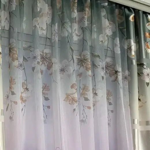 Тюль із батиста бірюзового кольору на метраж, висота 2.8 м (157B-4) фото
