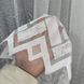 Жакардова тканина кремового кольору з вишивкою на метраж (KZ-2)  фото 15